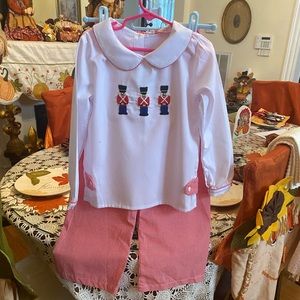 NWT Orient Expressed Inc Boys 2 piece pant set size 6